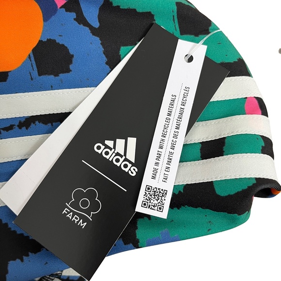 adidas x Farm Rio Bike Shorts Women’s Small - Picture 11 of 16